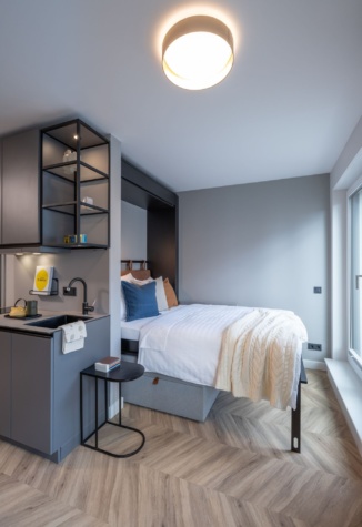 Jetzt zugreifen! Stylisches Studio-Apartment in Friedrichshain mit Vollausstattung!, 10247 Berlin, Wohnung